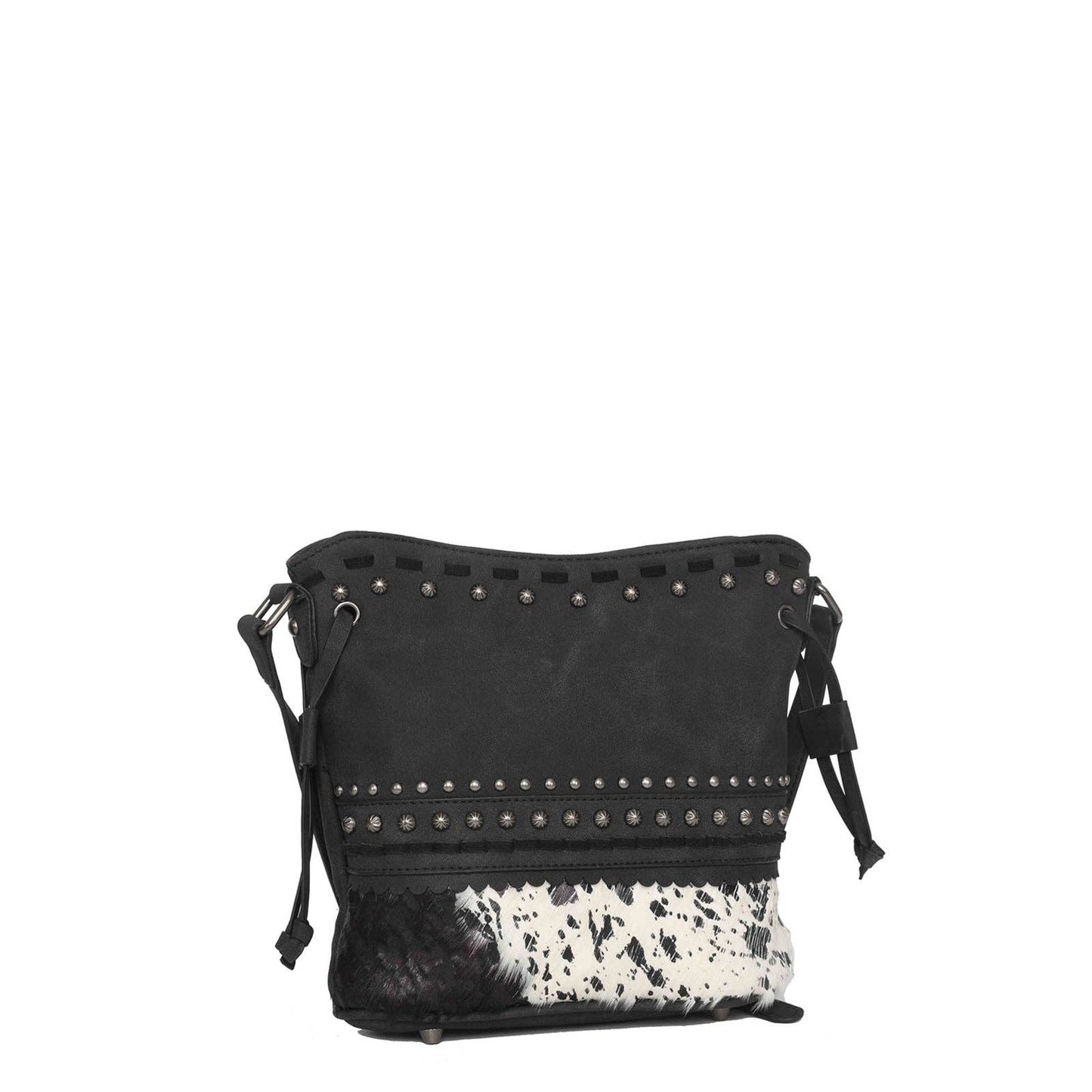 TR142-8360 Trinity Ranch Hair-On Cowhide Collection Crossbod