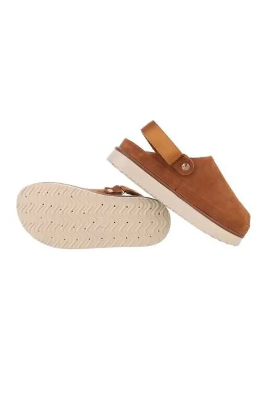 Women's Chunky Sling back Closed Toe Clogs