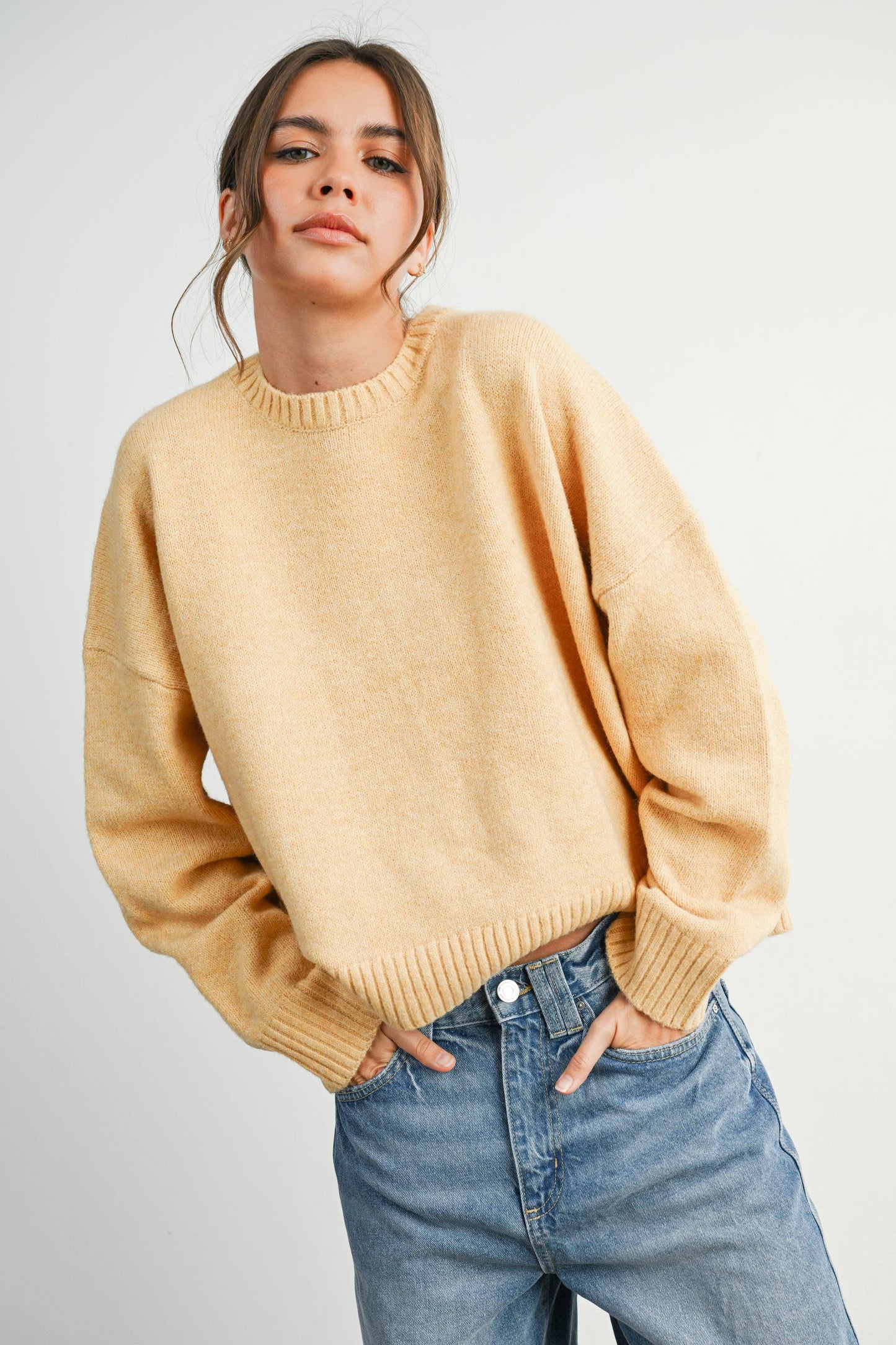 Tie-back Sweater - BMW7815