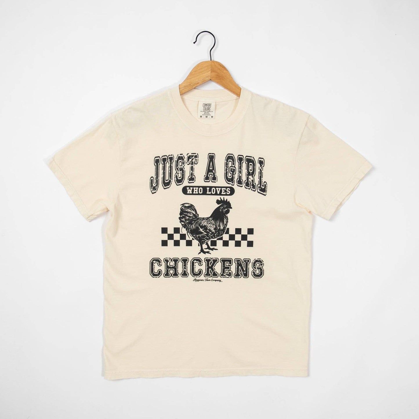 Western 'Just A Girl Who Loves Chickens' Graphic Women's Tee