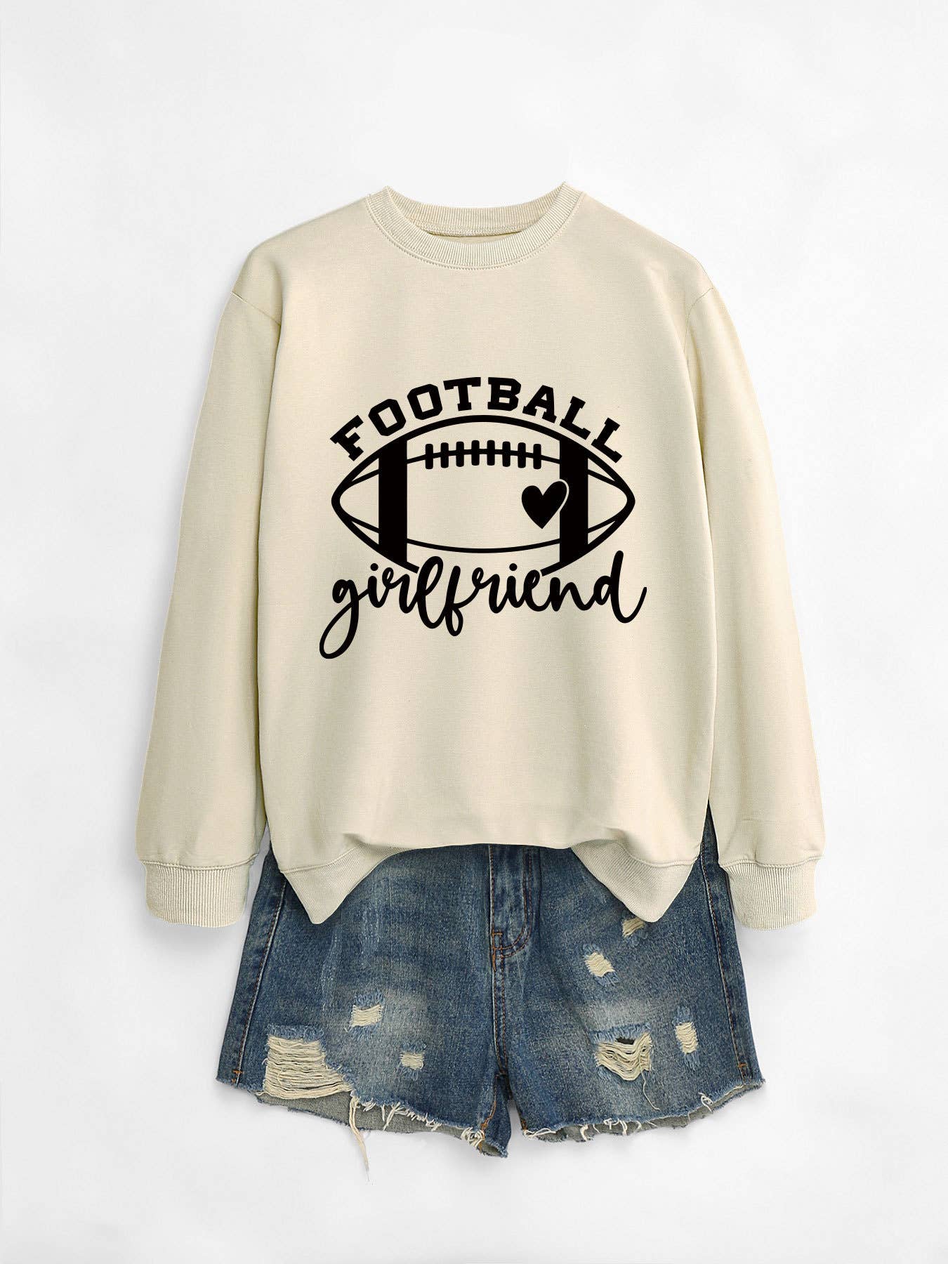 Game day football Graphic basic sweatshirt