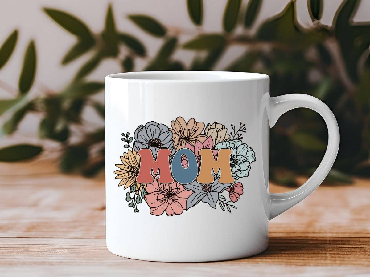 Mom Flower Mother's Day 11 oz Coffee Mug