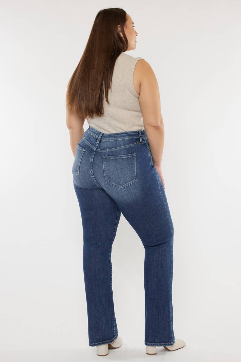 KANCAN PLUS SIZE BOOTCUT JEANS