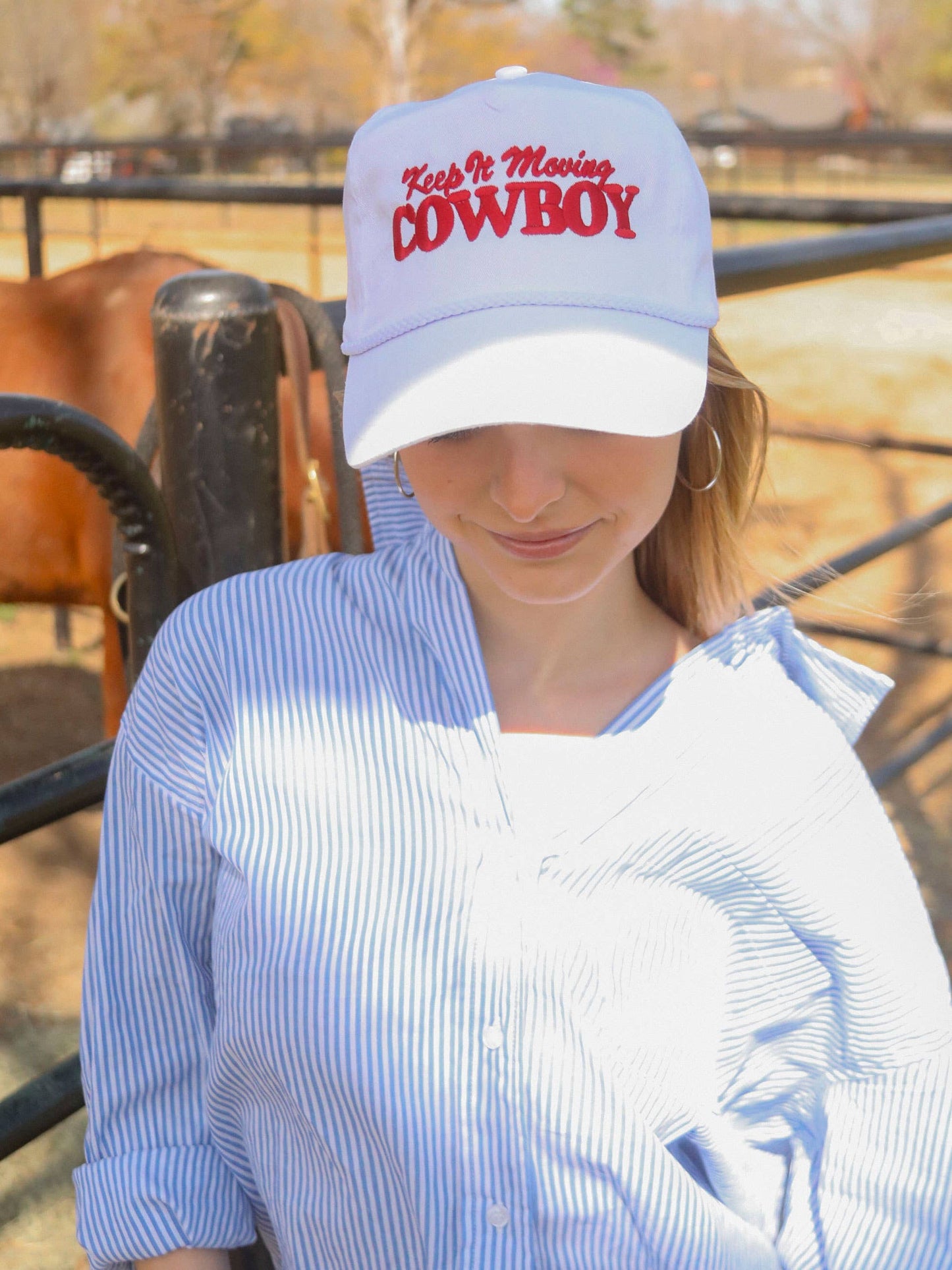 Keep It Moving Cowboy Trucker Hat