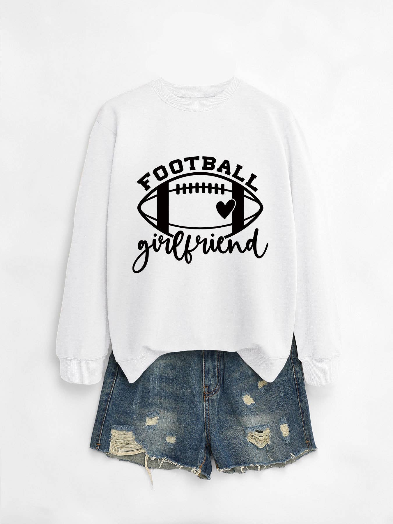 Game day football Graphic basic sweatshirt