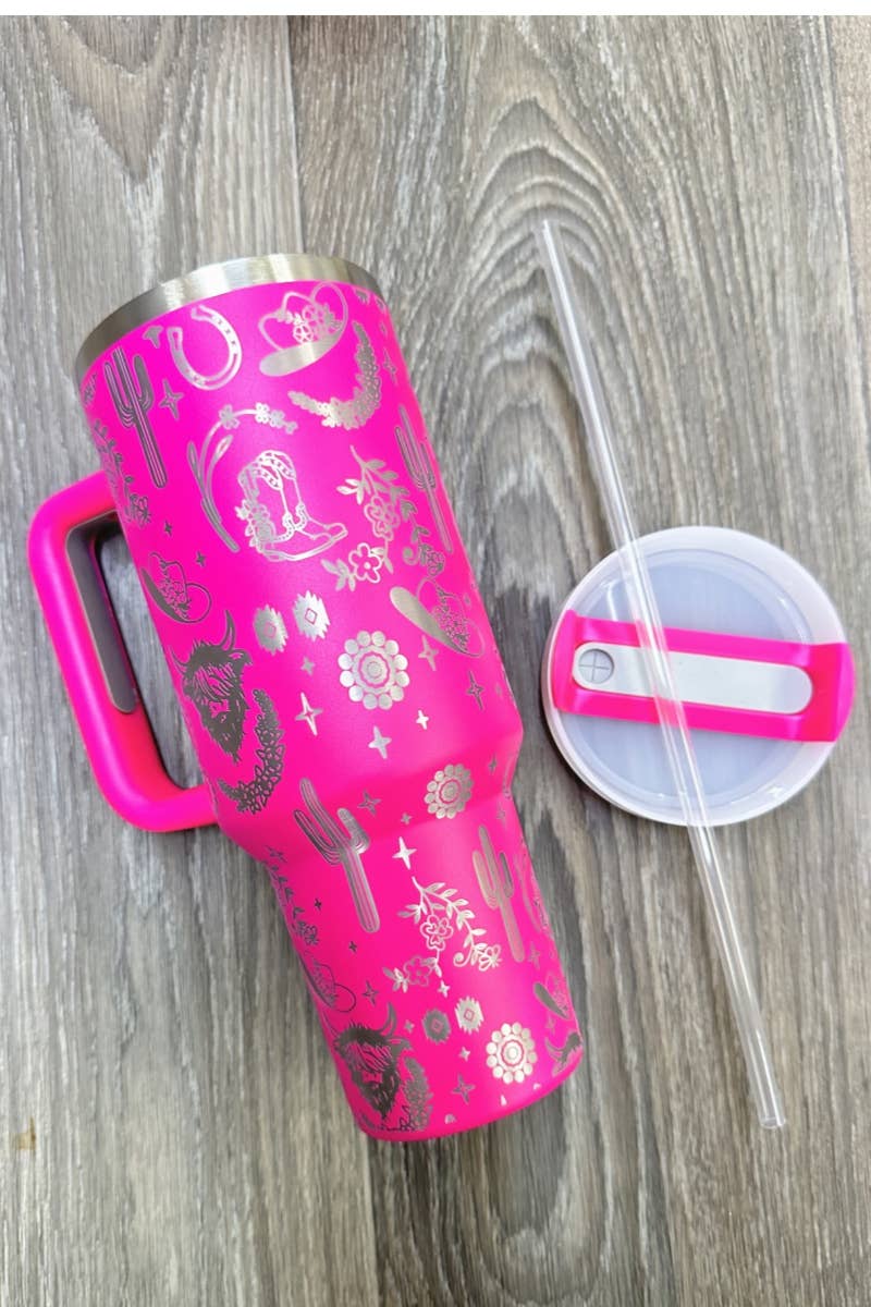 WESTERN STAINLESS STEEL TUMBLERS CUP 40oz