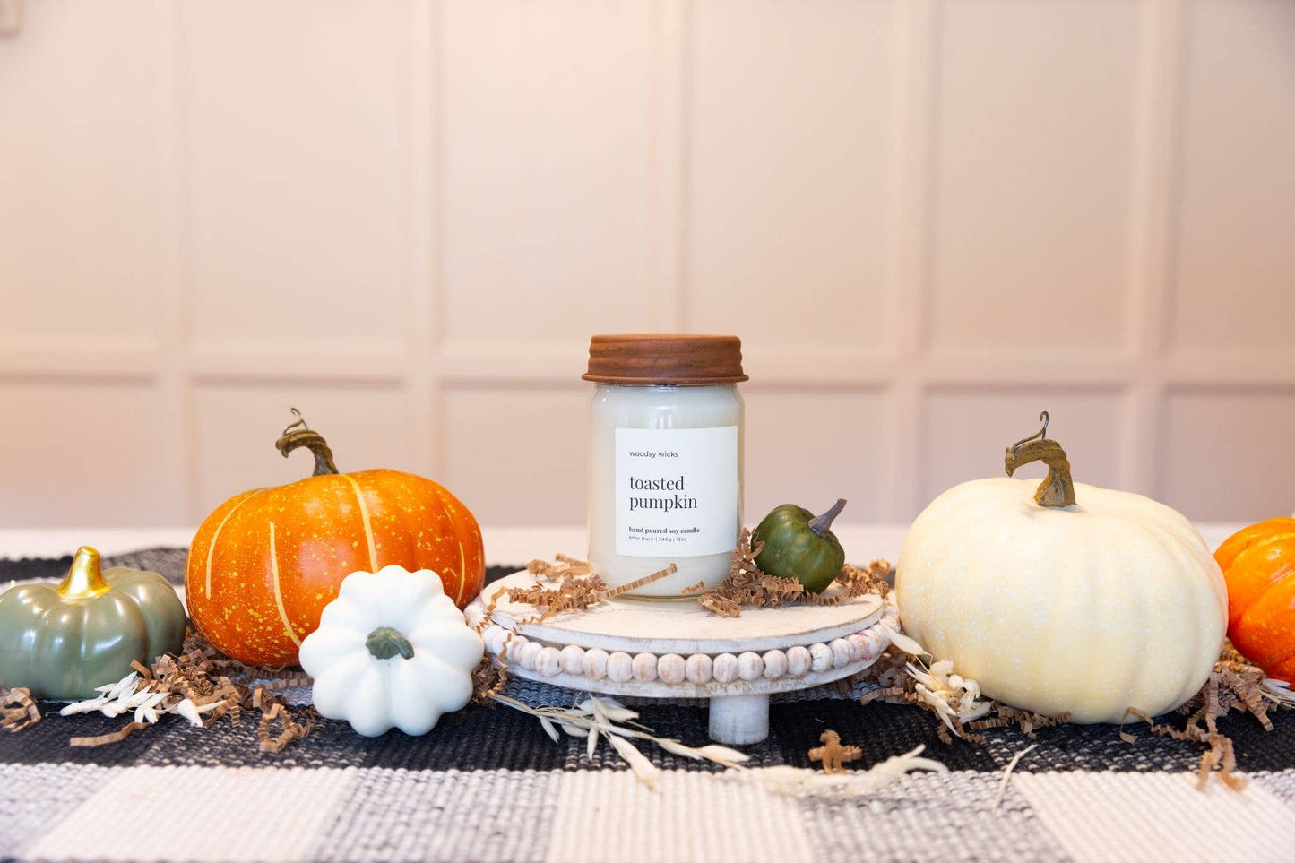 Pumpkin Waffles - Crackling Wood Wick Soy Wax Fall Candle