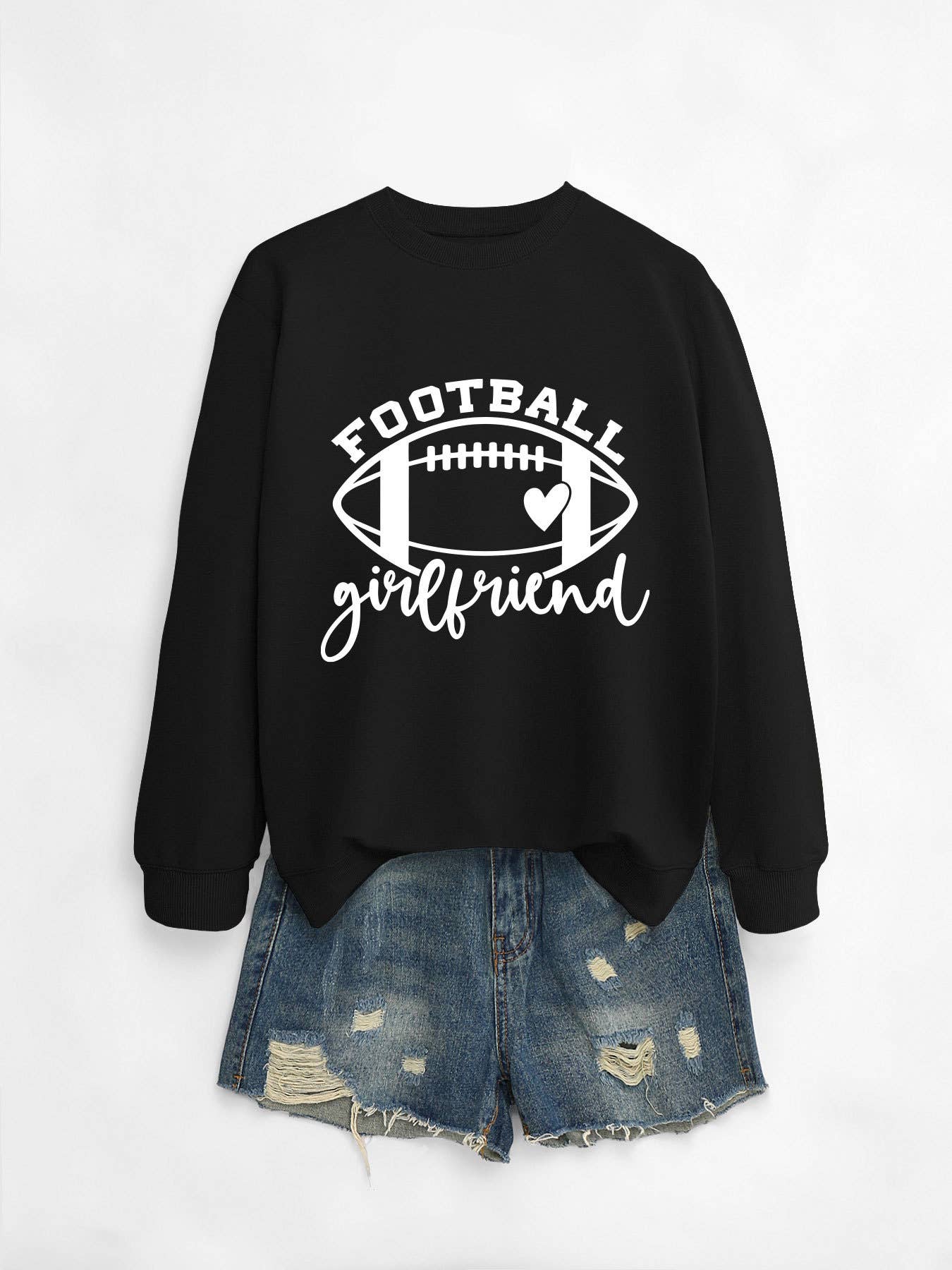 Game day football Graphic basic sweatshirt