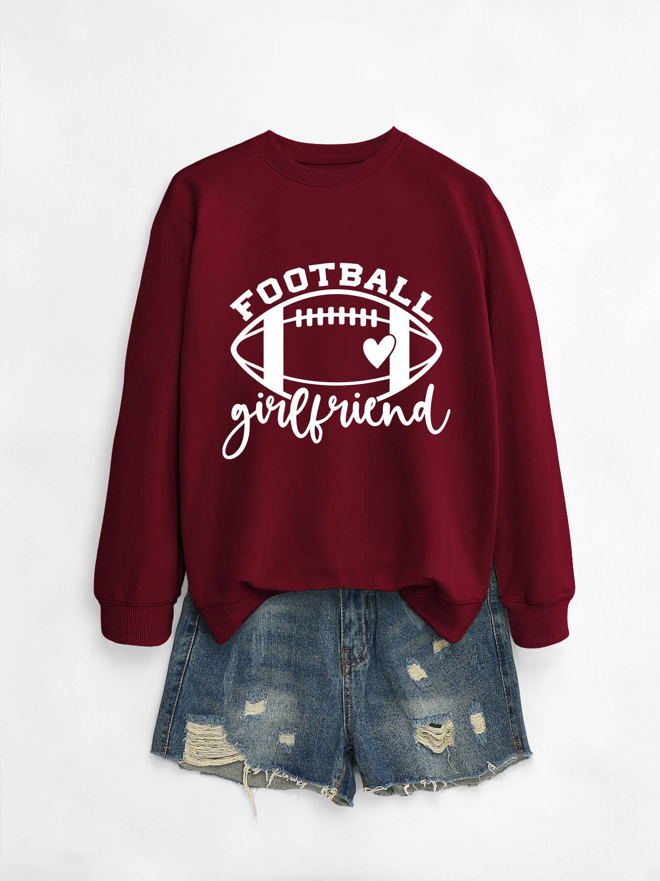 Game day football Graphic basic sweatshirt