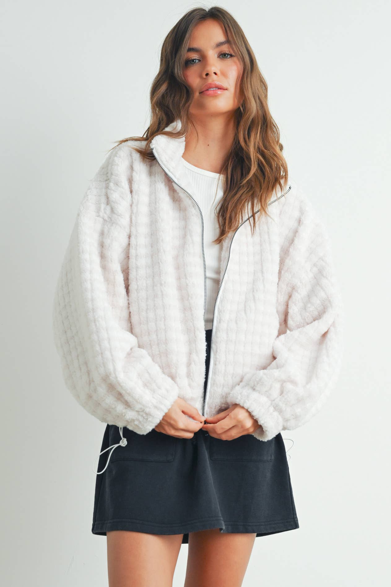 Collared Puffer Jacket - BMJ7497