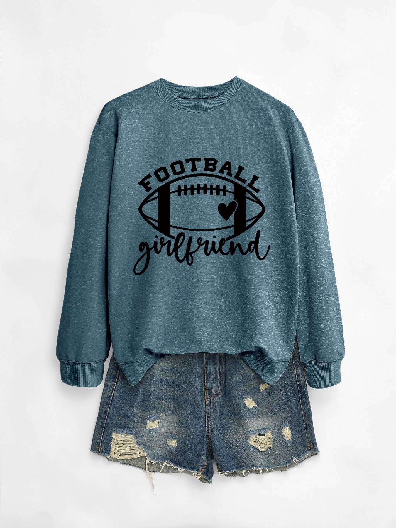 Game day football Graphic basic sweatshirt