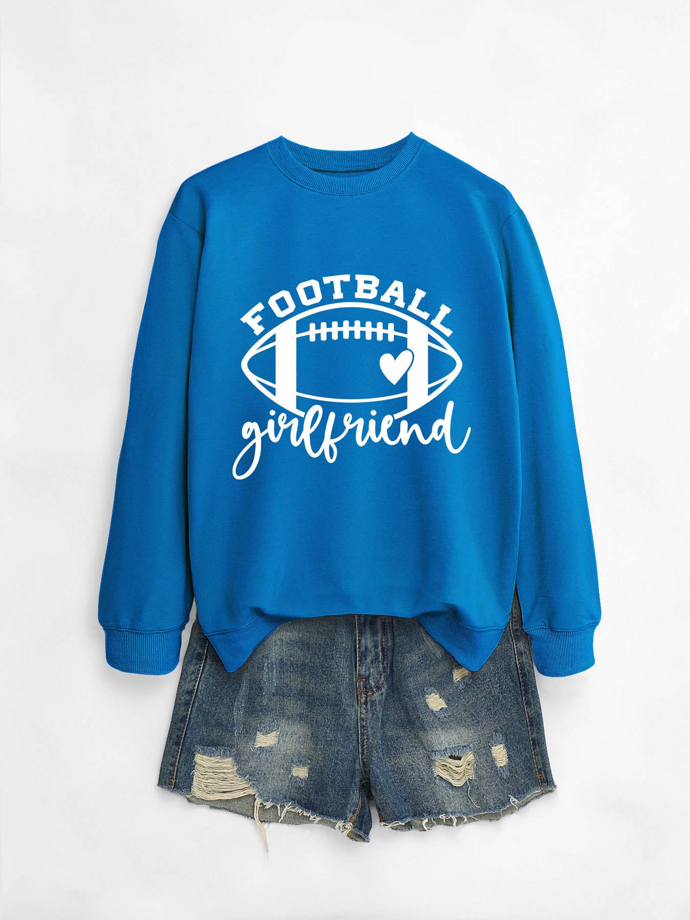 Game day football Graphic basic sweatshirt