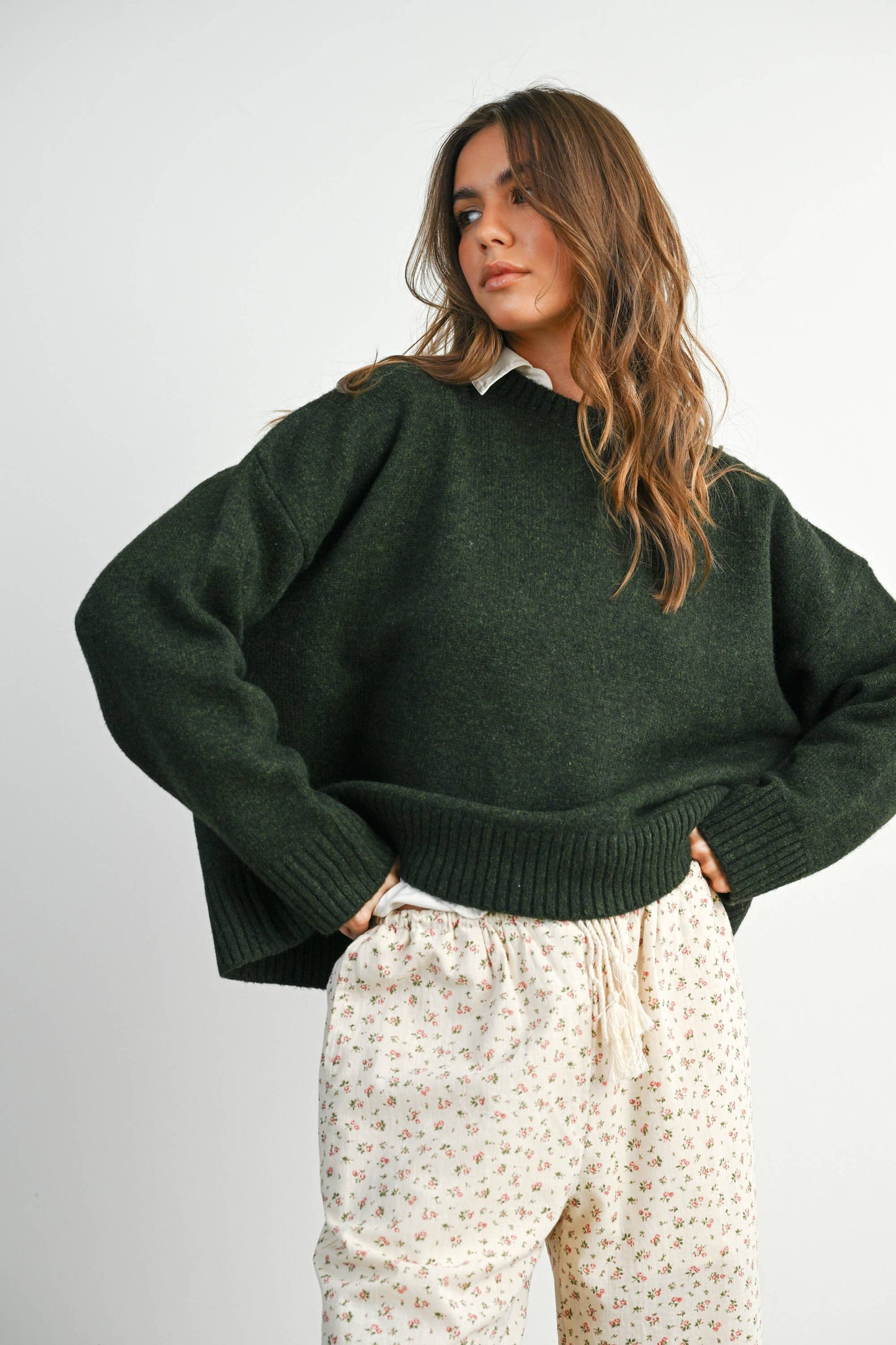 Tie-back Sweater - BMW7815