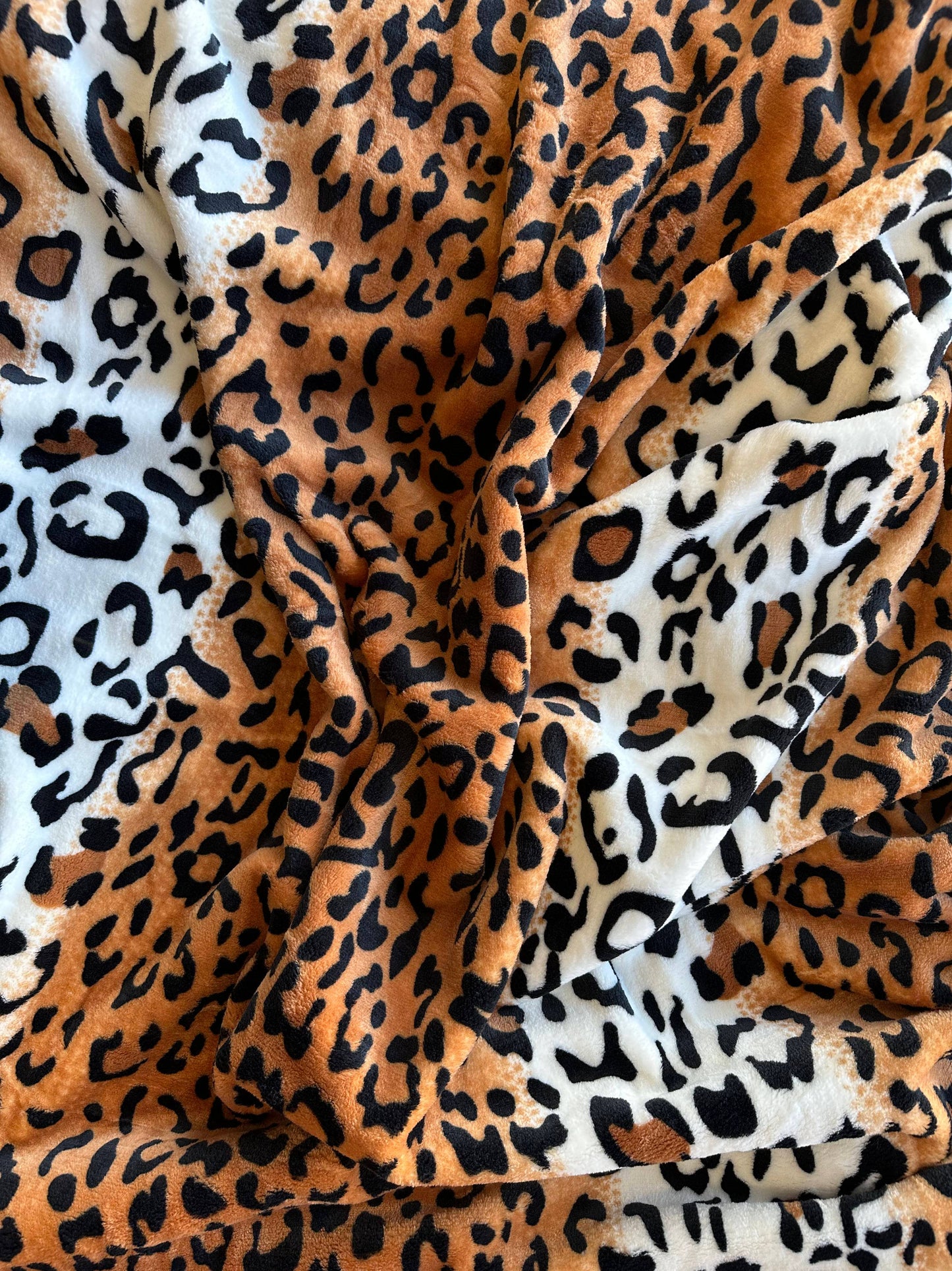 Leopard Print King Size Super Soft Plush Blanket