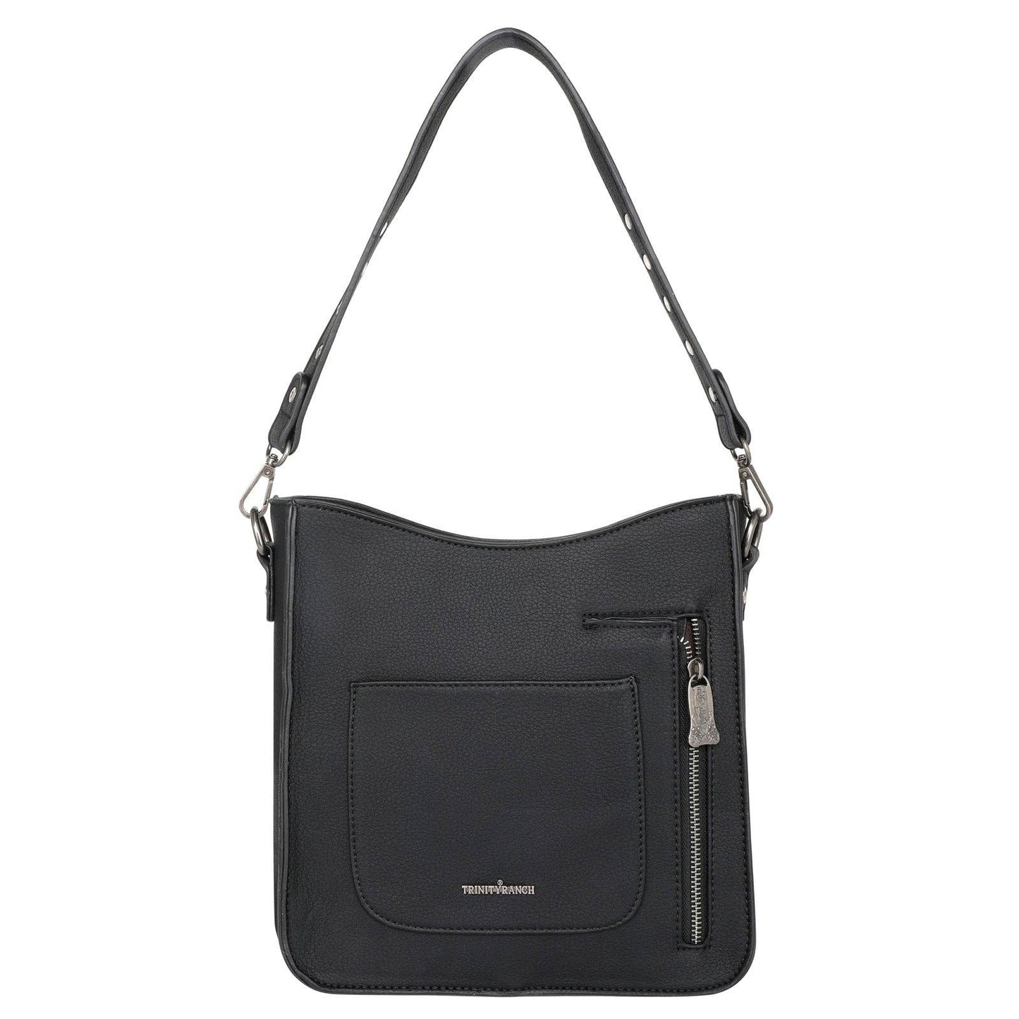 TR140G-921 Trinity Ranch Hair-On Cowhide Hobo Bag