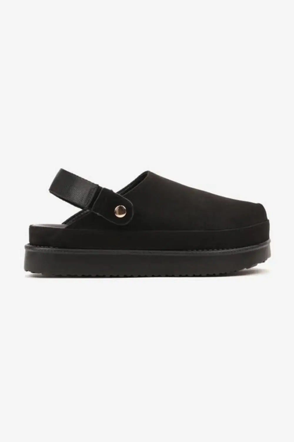 Women's Chunky Sling back Closed Toe Clogs