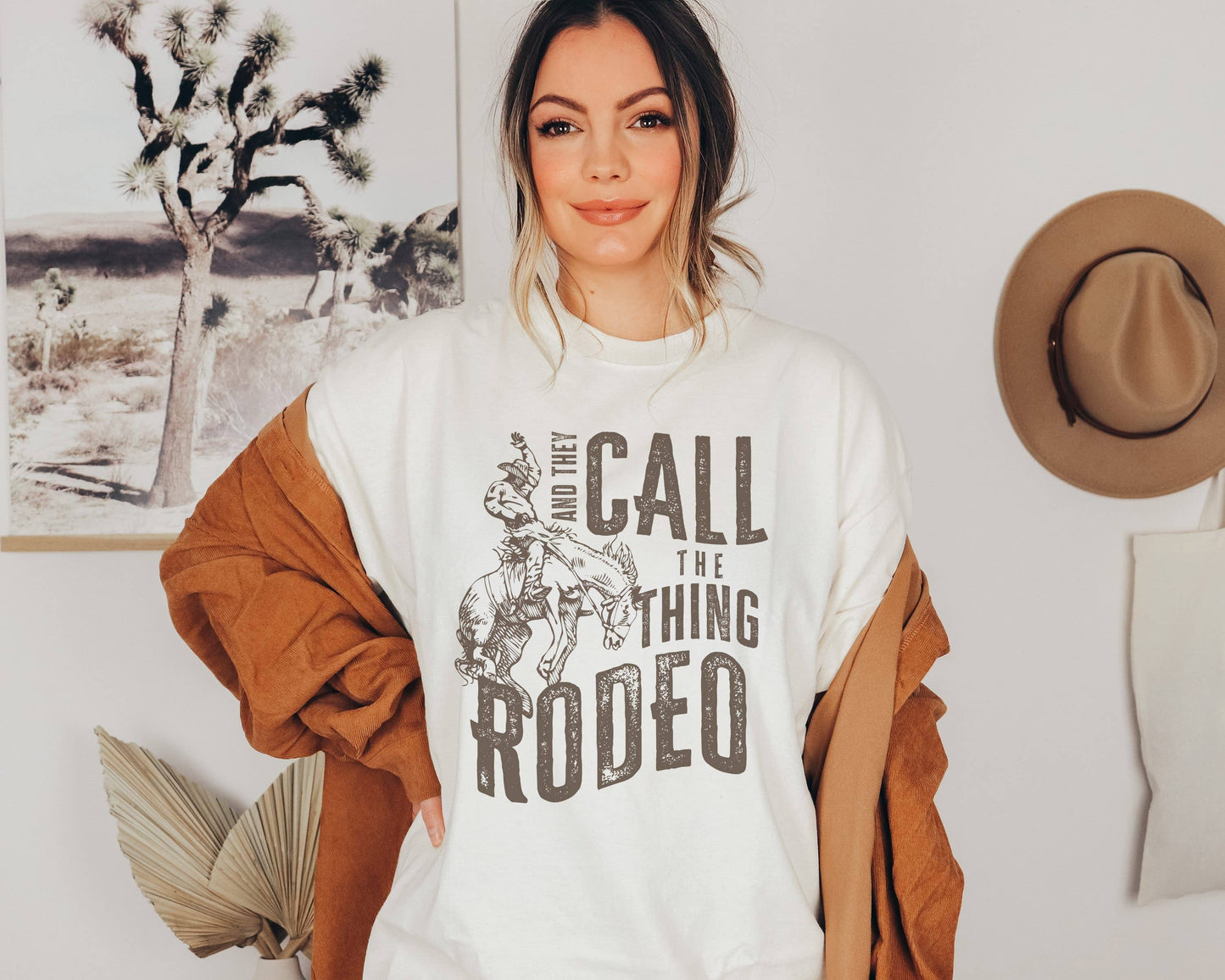 They Call The Thing Rodeo Graphic Tee | Western Shirt