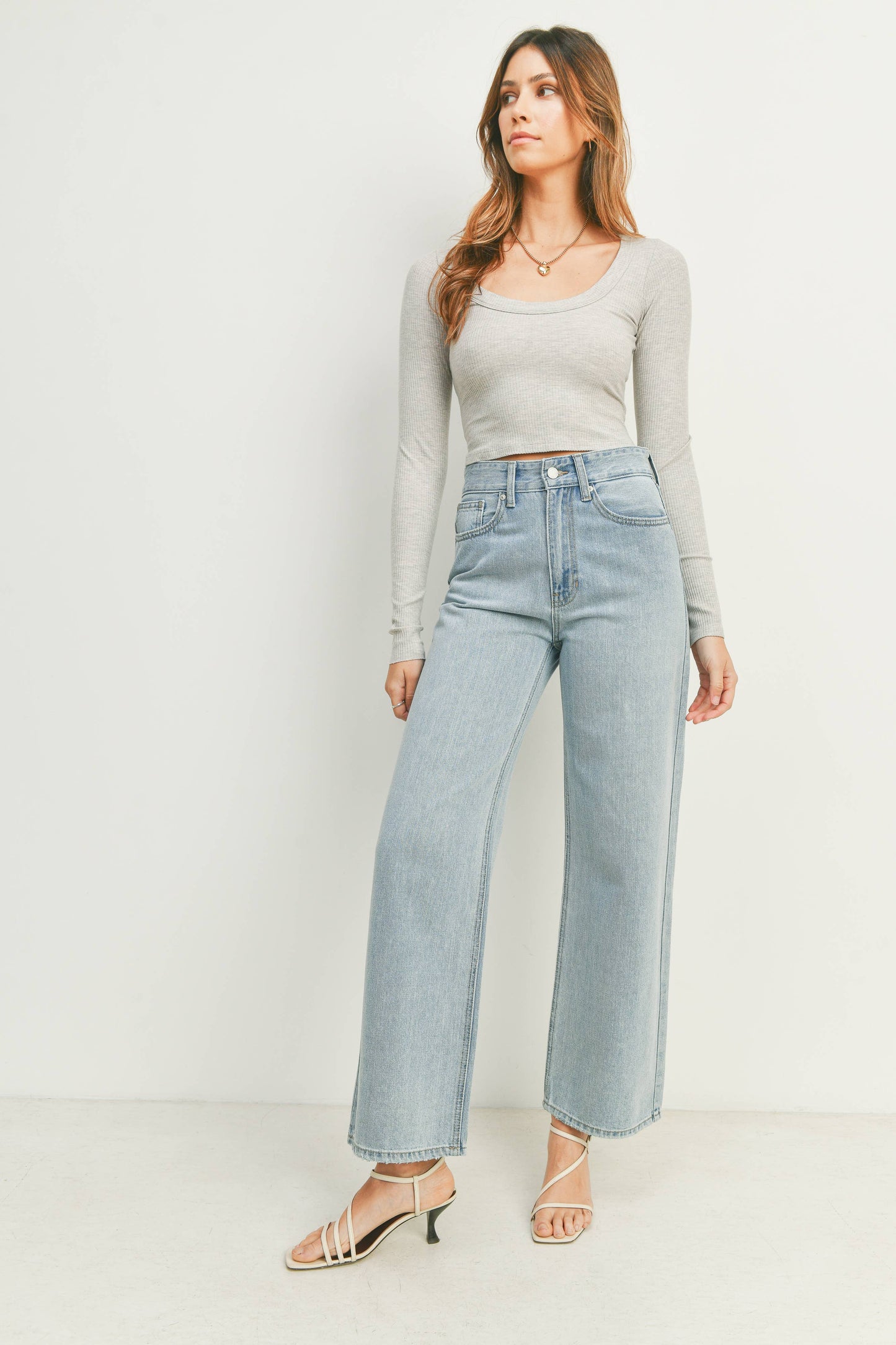 DP646N - LT - Lightweight Slouchy Wide Leg
