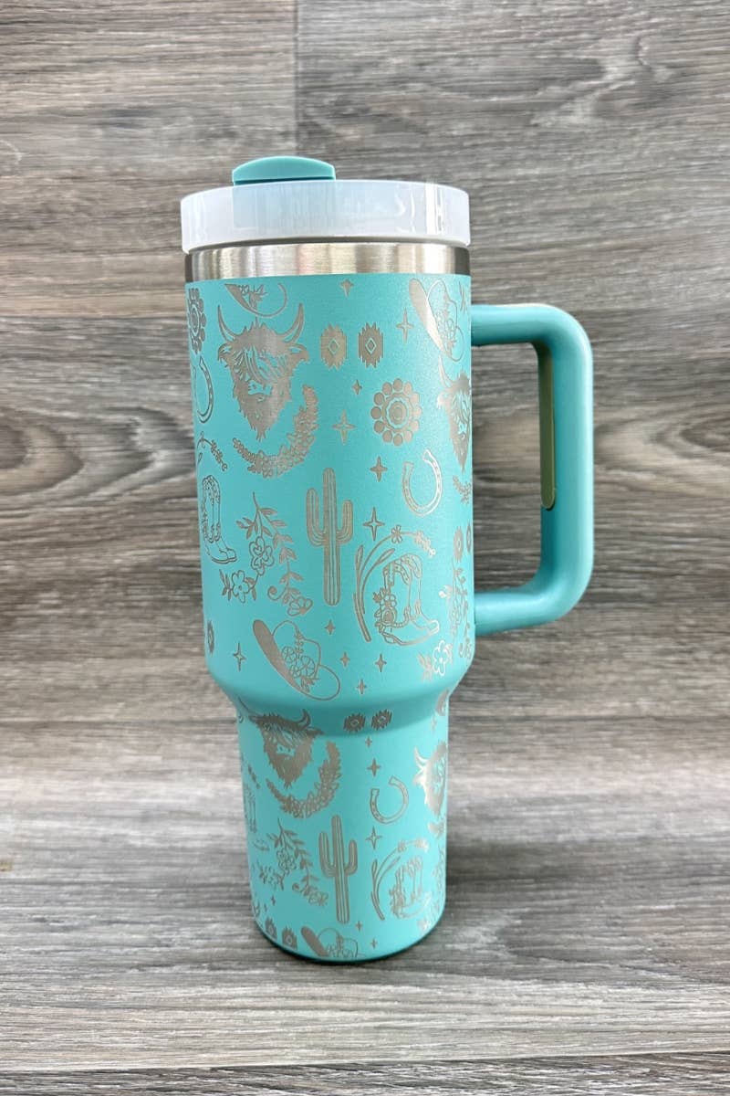 WESTERN STAINLESS STEEL TUMBLERS CUP 40oz
