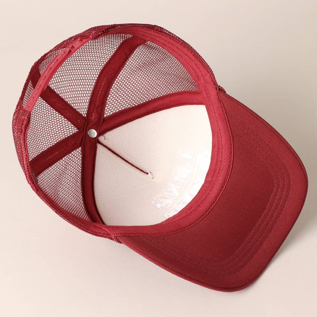 LONG WKND Foam Trucker Cap