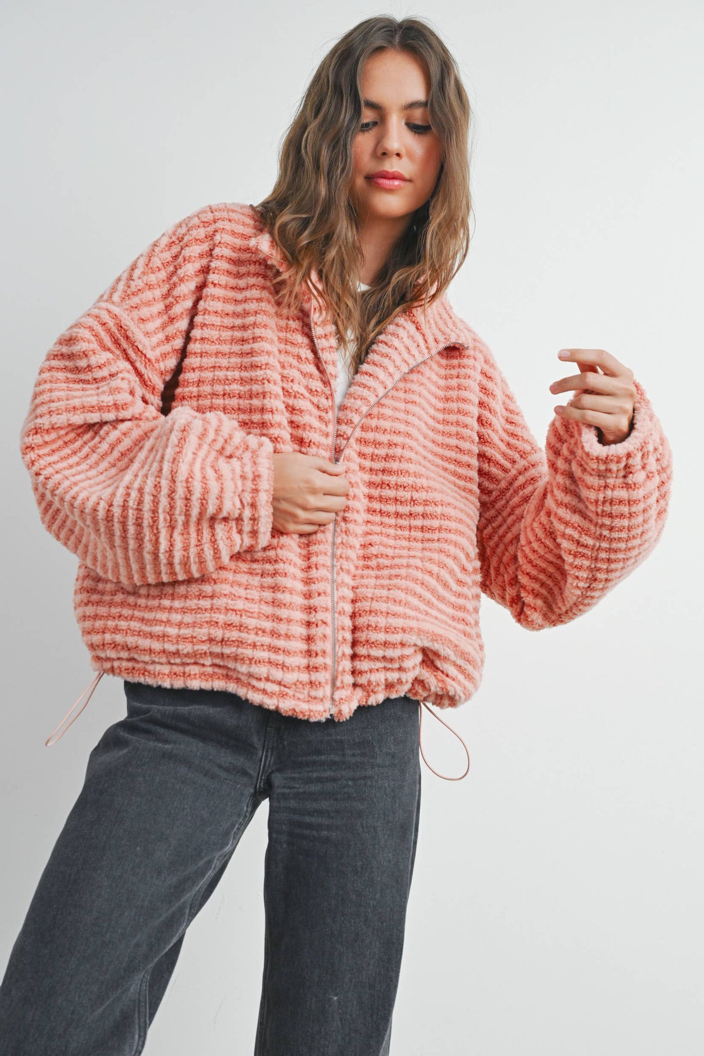 Collared Puffer Jacket - BMJ7497