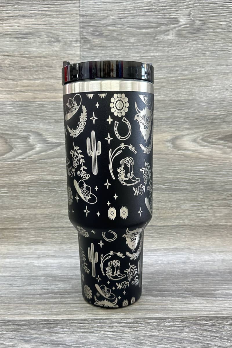 WESTERN STAINLESS STEEL TUMBLERS CUP 40oz