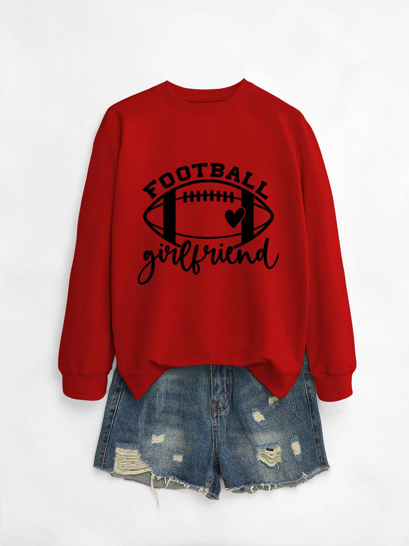 Game day football Graphic basic sweatshirt