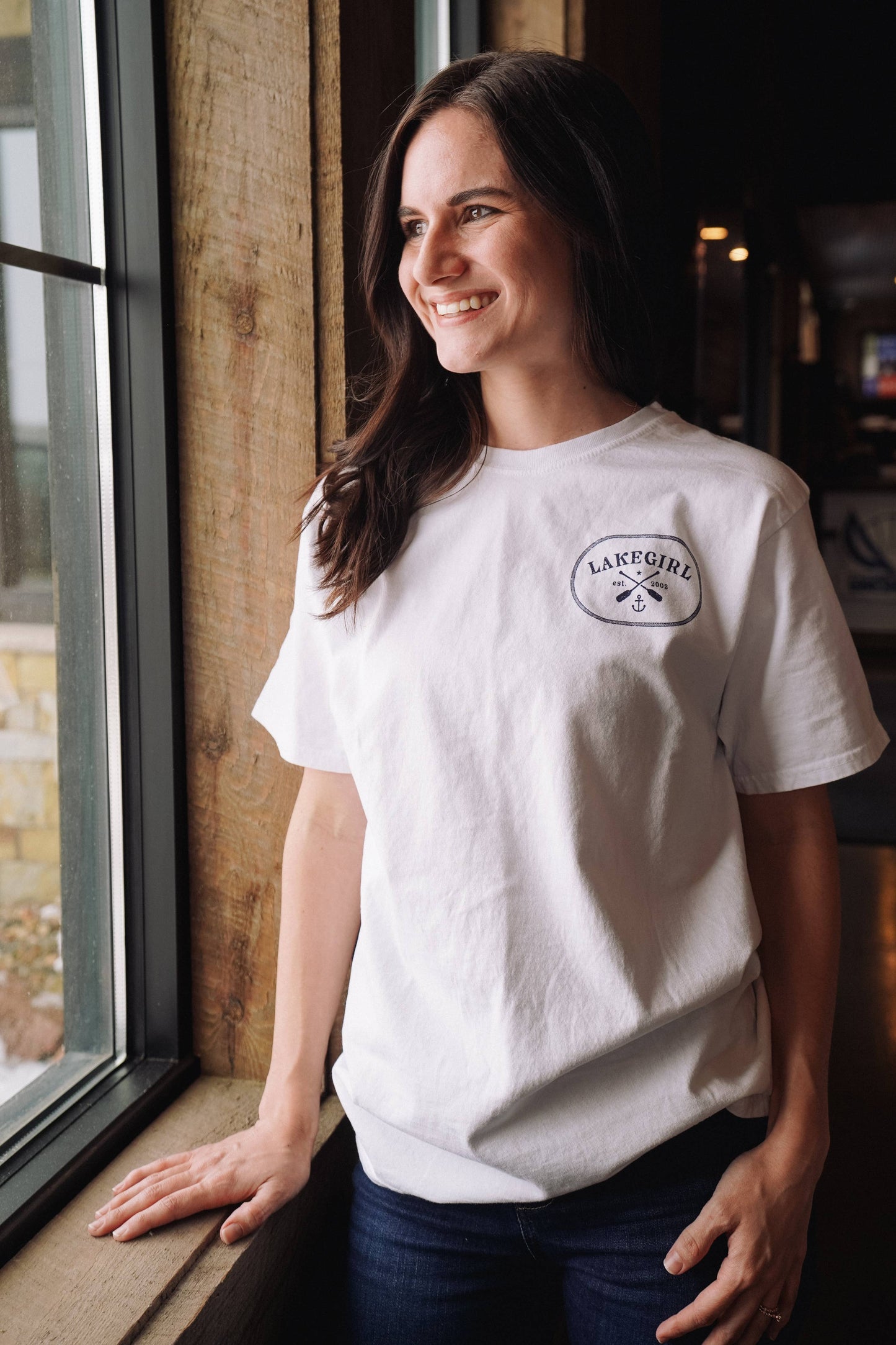 Made for the Lake Short Sleeve in White