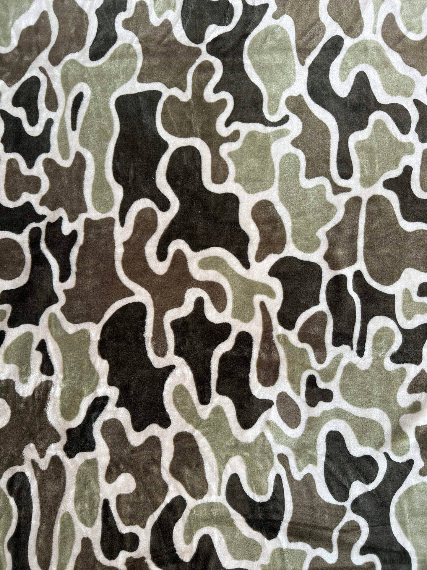 Duck Camouflage King Size Super Soft Plush Blanket