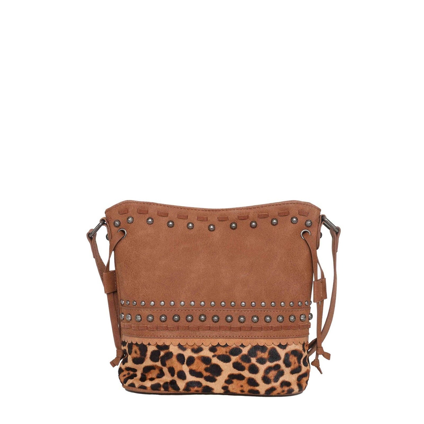 TR142-8360 Trinity Ranch Hair-On Cowhide Collection Crossbod