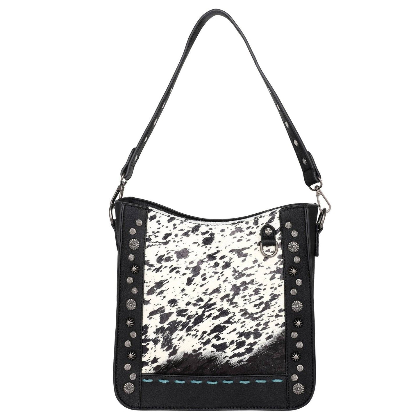 TR140G-921 Trinity Ranch Hair-On Cowhide Hobo Bag