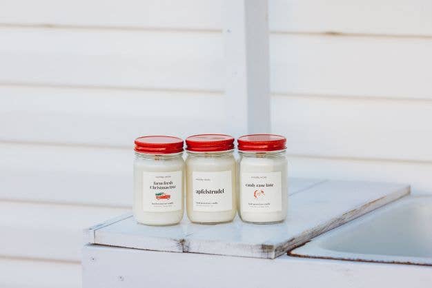Cookies for Santa Candle 100% Soy Wax - Cotton or Wood wick