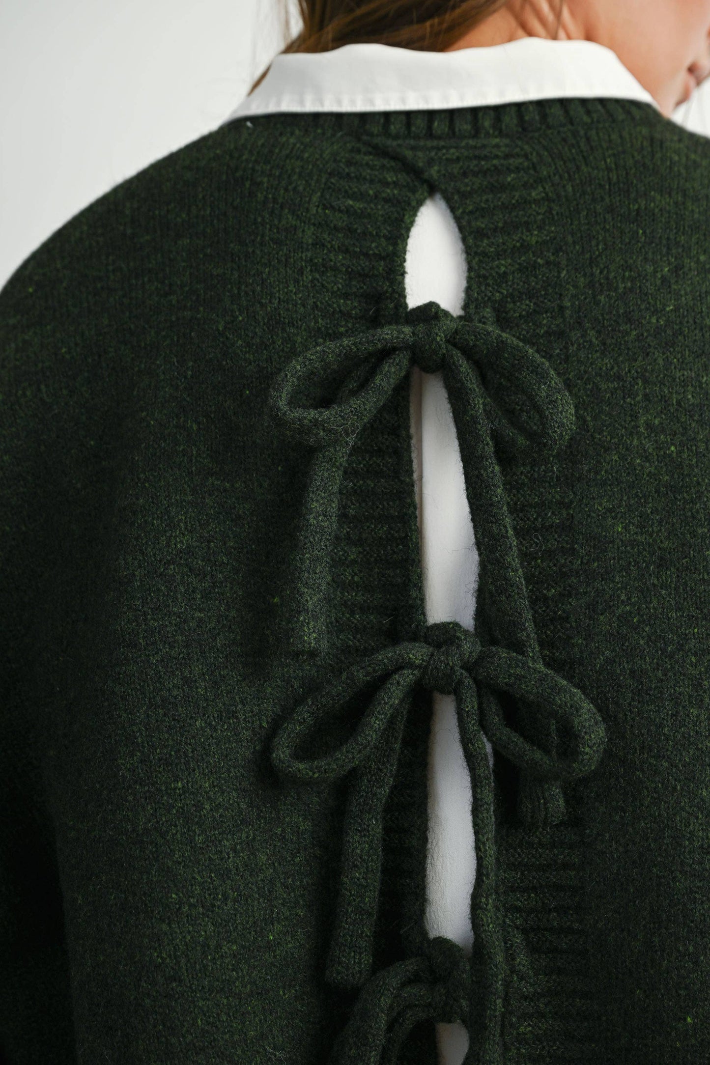 Tie-back Sweater - BMW7815