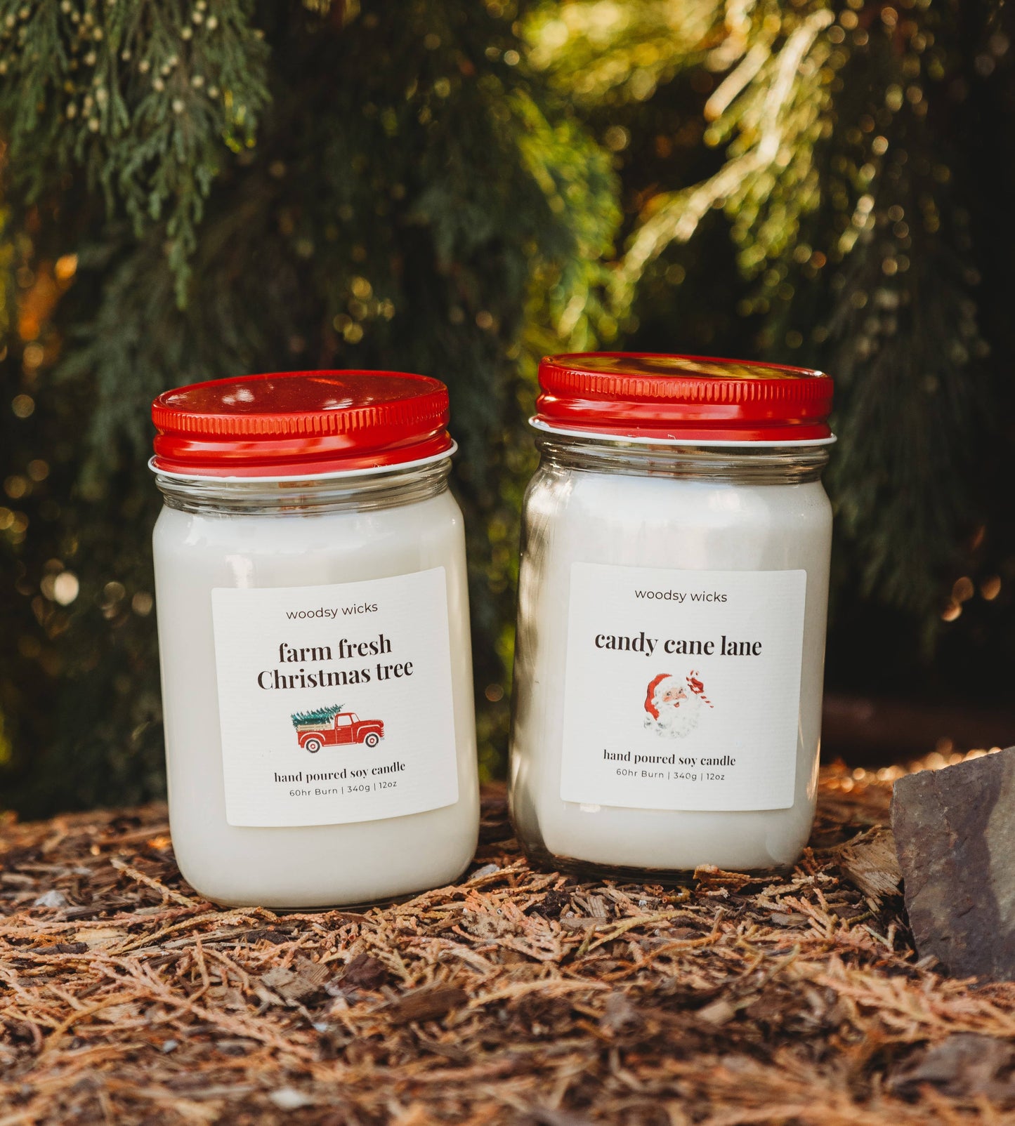 Cookies for Santa Candle 100% Soy Wax - Cotton or Wood wick