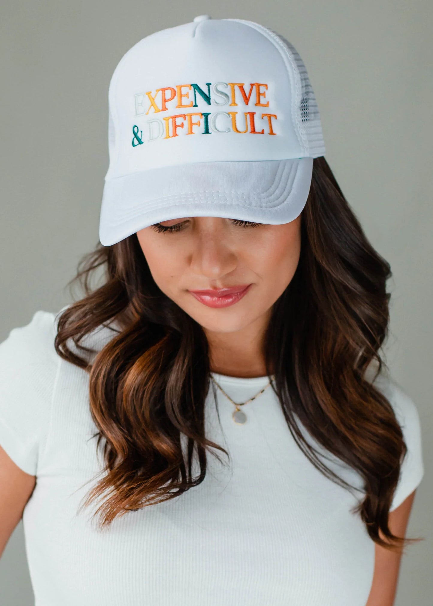 Trucker Hat - "Expensive & Difficult"