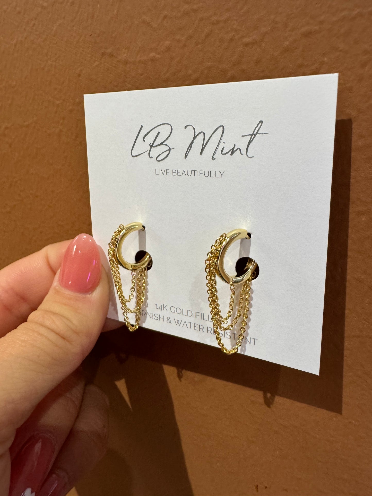 LeGlitz - Chain Hoop Earring -