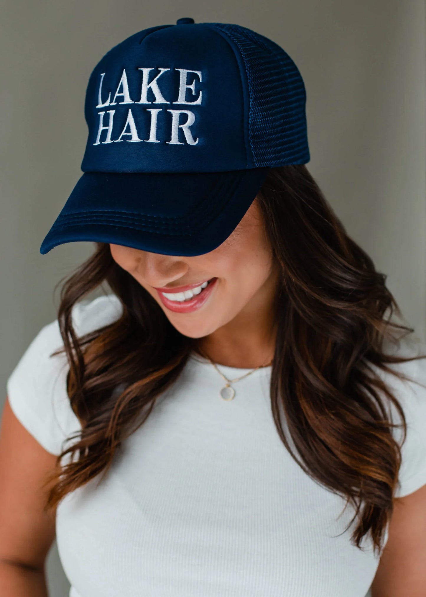 Trucker Hat - "Lake Hair"
