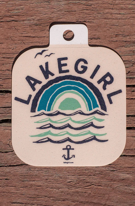 LakeGirl - Setting Wave Sticker