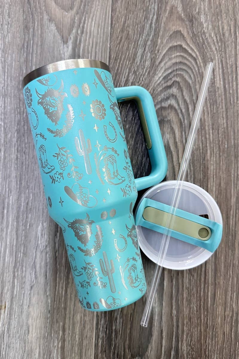 WESTERN STAINLESS STEEL TUMBLERS CUP 40oz