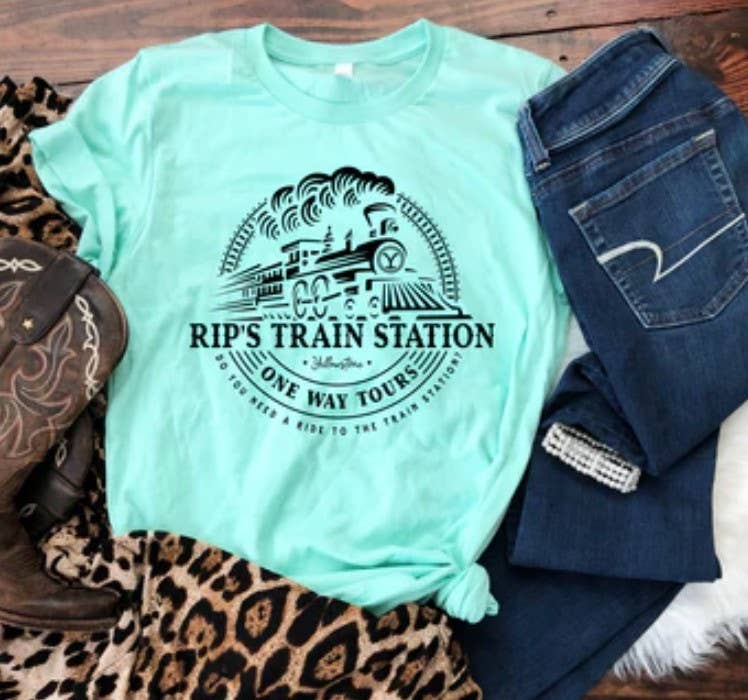 Rip's Train Station Graphic Tee or Sweatshirt
