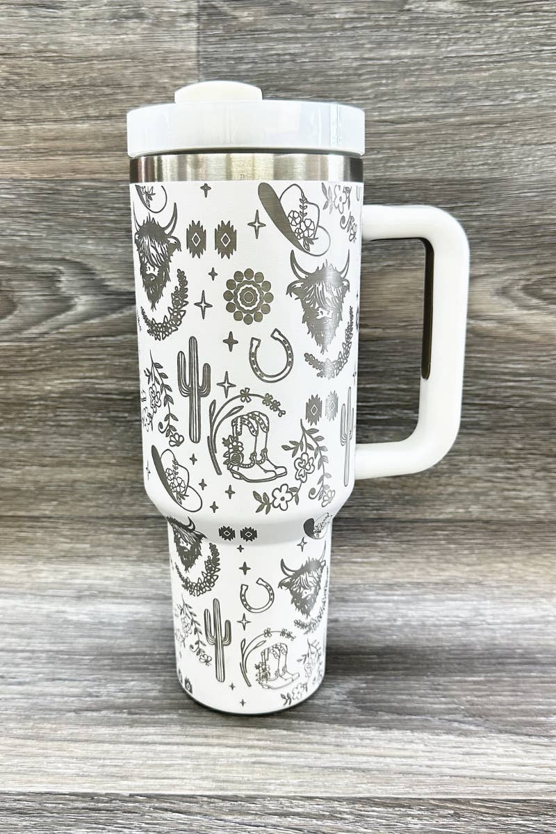 WESTERN STAINLESS STEEL TUMBLERS CUP 40oz