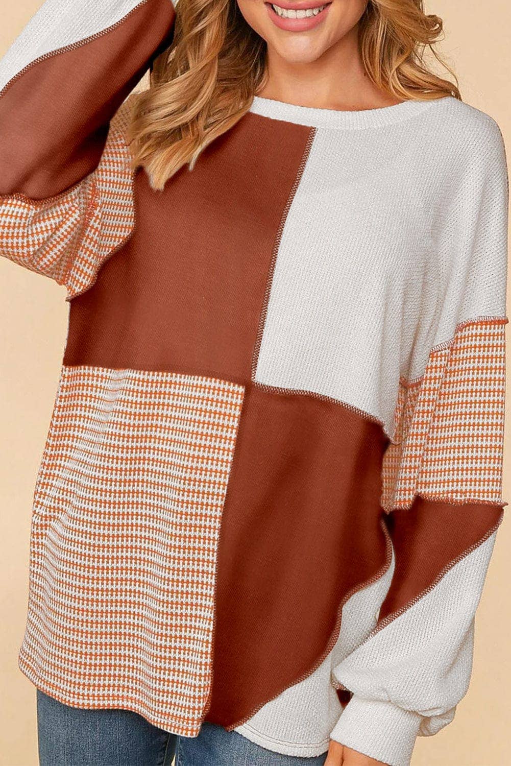 Melissa Color Block Pullover | S-XL