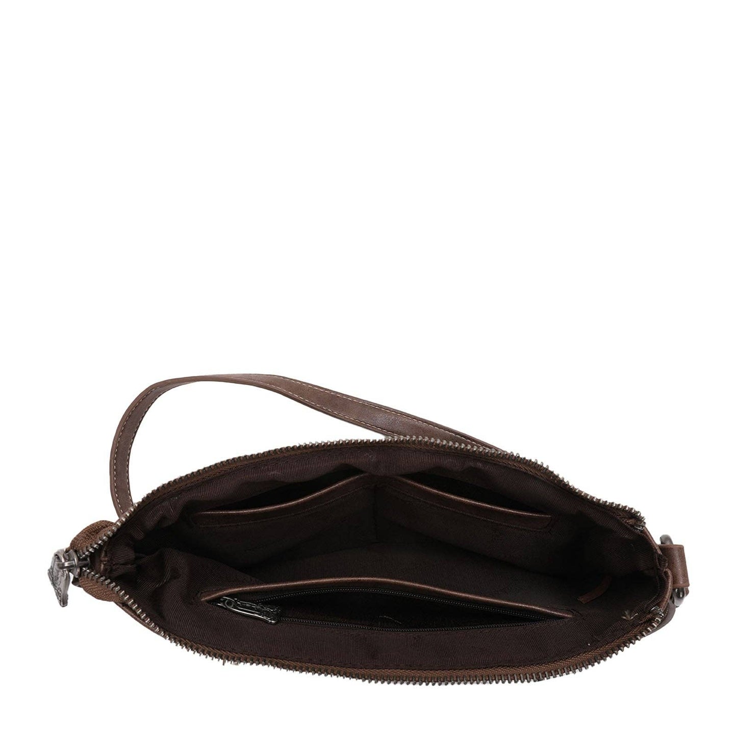 TR117-181 Trinity Ranch Hair-On Leather Collection Small Crossbody