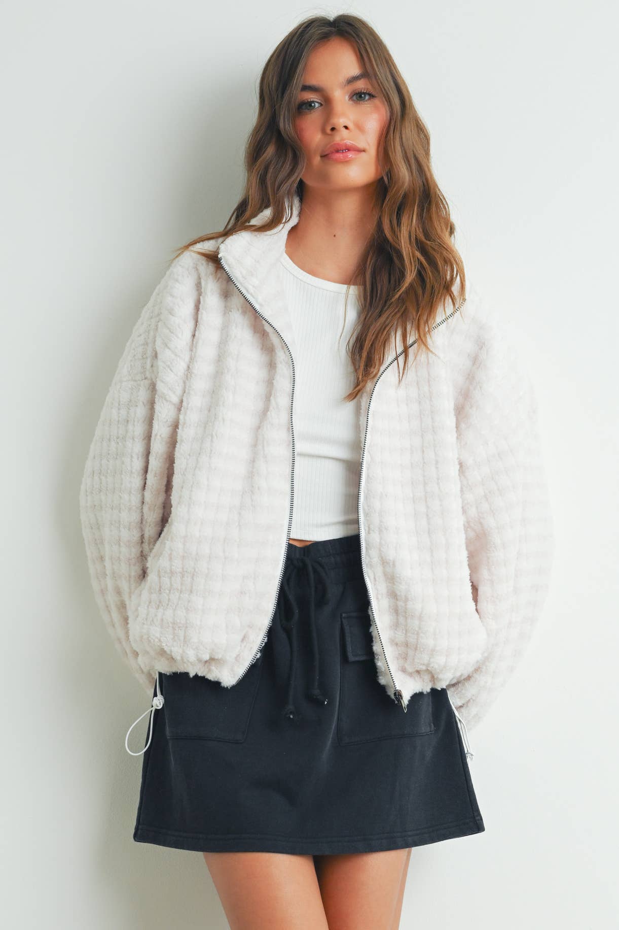 Collared Puffer Jacket - BMJ7497