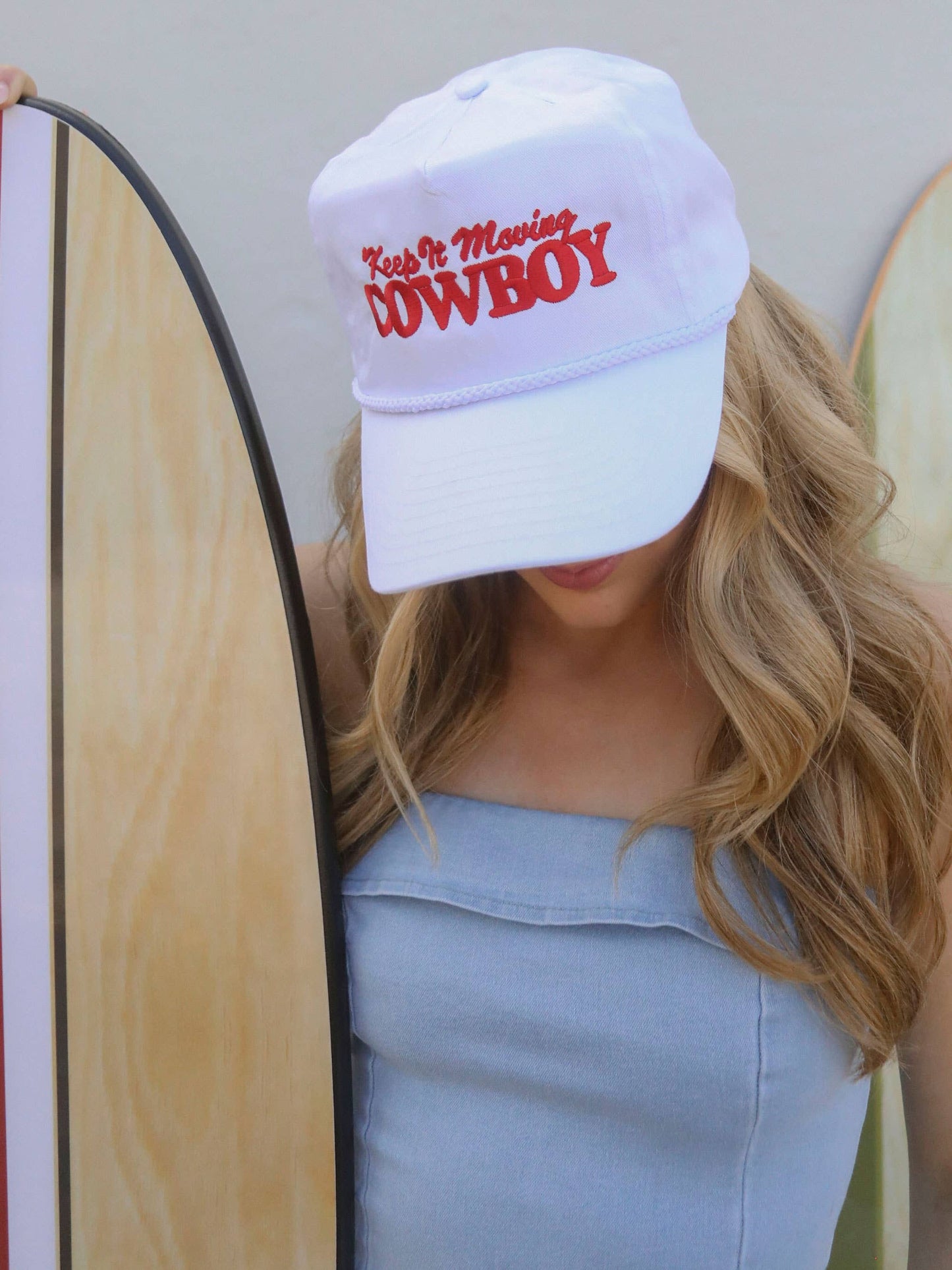 Keep It Moving Cowboy Trucker Hat