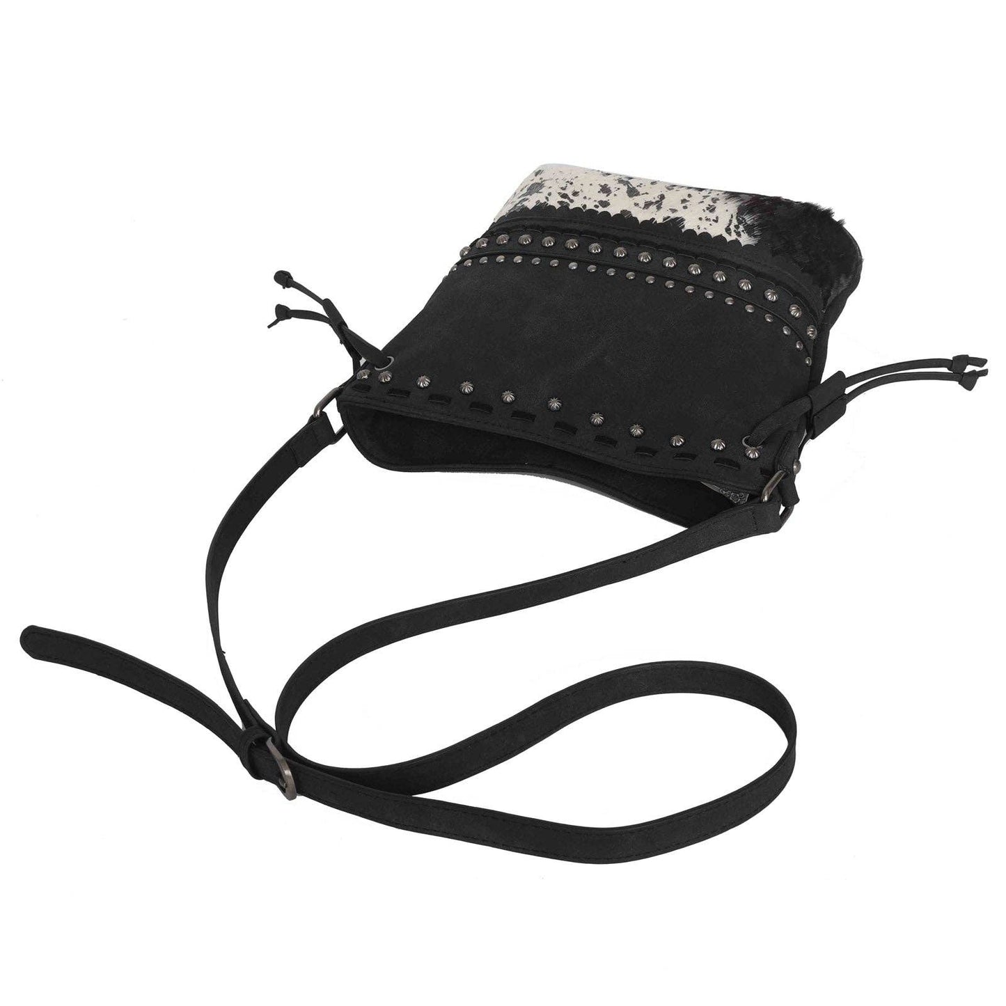 TR142-8360 Trinity Ranch Hair-On Cowhide Collection Crossbod