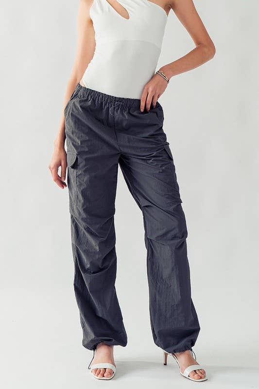 BELLA TOGGLE DRAWSTRING CARGO PANTS