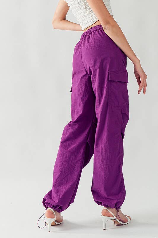 BELLA TOGGLE DRAWSTRING CARGO PANTS