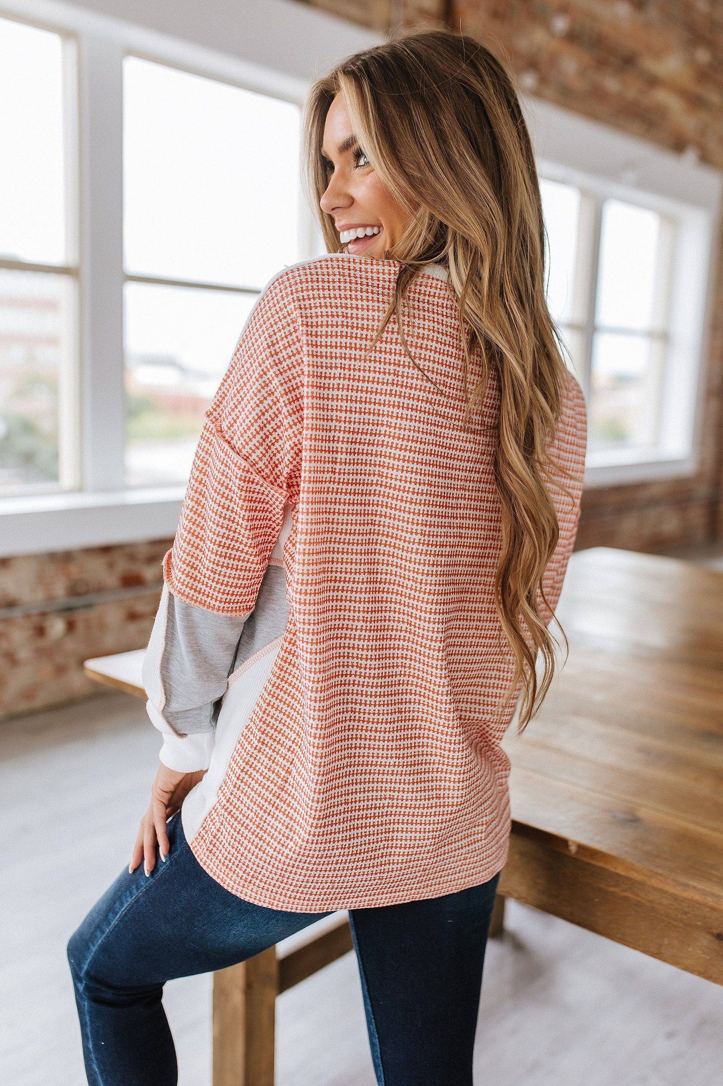 Melissa Color Block Pullover | S-XL