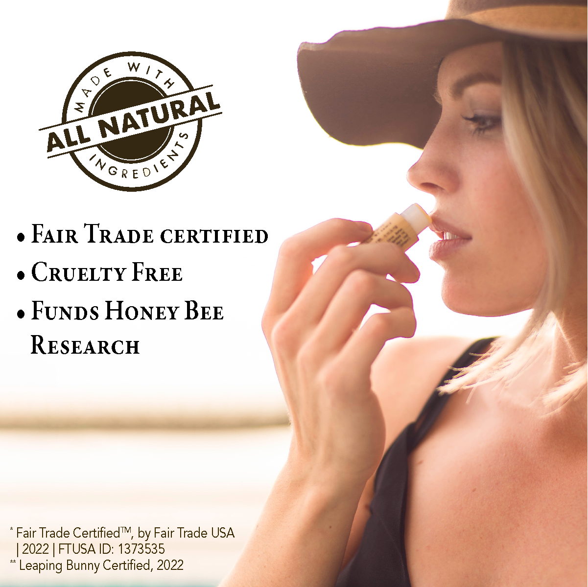 Unflavored Lip Balm